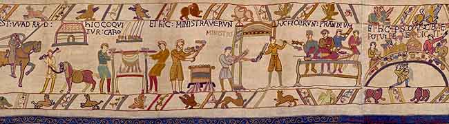 Beachhead scene 2 - Bayeux Tapestry